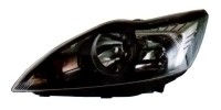 Фара FORD FOCUS II 08-11 черная 